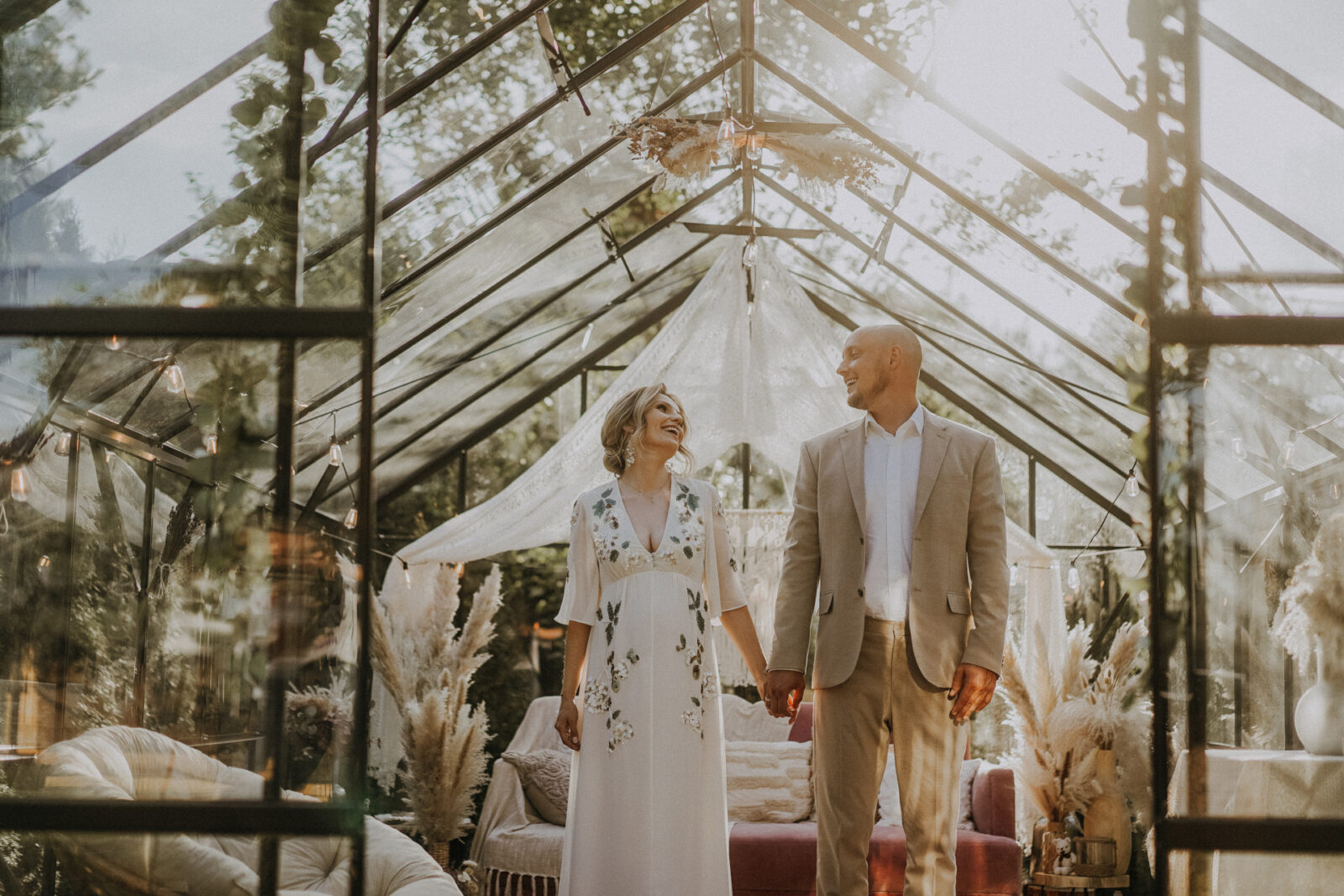 Fotograf ślubny, fotografia ślubna, Białystok, sesja poślubna, plener ślubny, szklarnia fotograficzna, boho, sesja brzuszkowa